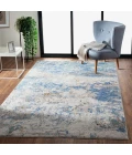 LR Home Revolution 81805 Gray/ Blue 5'3" X 7'6 Rect. Rug