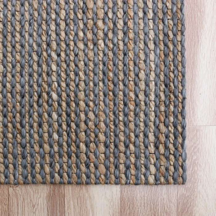 Rugs Town Dark Gray/Natural 3421 5 ft. X 7 ft. 9 in. Rect. Rug