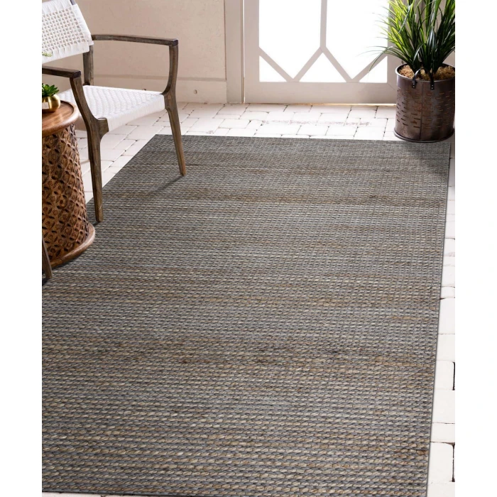 Rugs Town Dark Gray/Natural 3421 5 ft. X 7 ft. 9 in. Rect. Rug