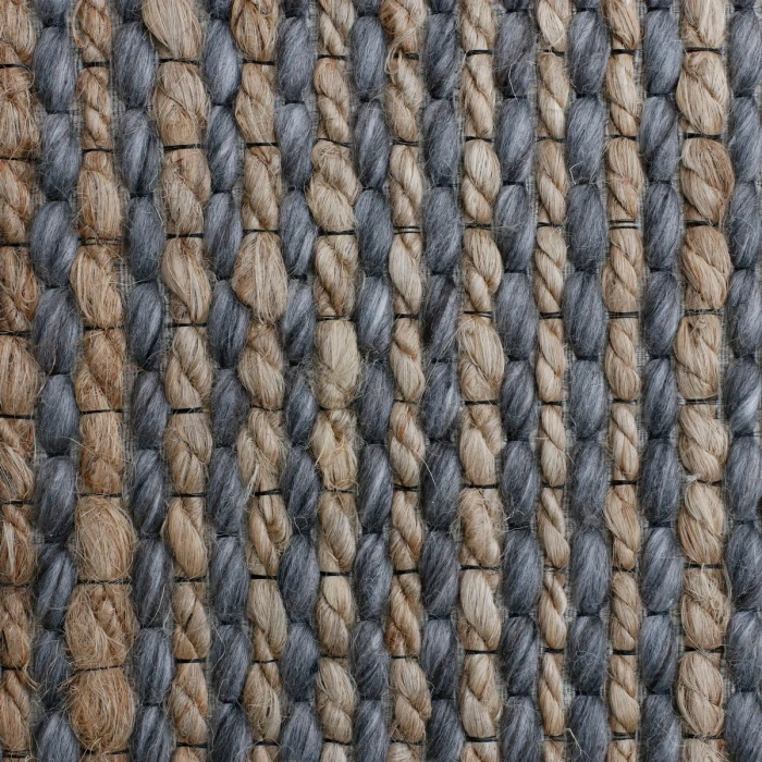 Rugs Town Dark Gray/Natural 3421 5 ft. X 7 ft. 9 in. Rect. Rug