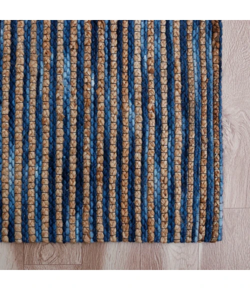 LR Home Rondane Navy 03423 9 ft. X 12 ft. Rect. Rug