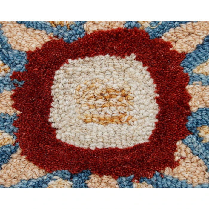 Rugs Town Area Rug 22131 Beige 7'-3" X 7'-3 Round Rug