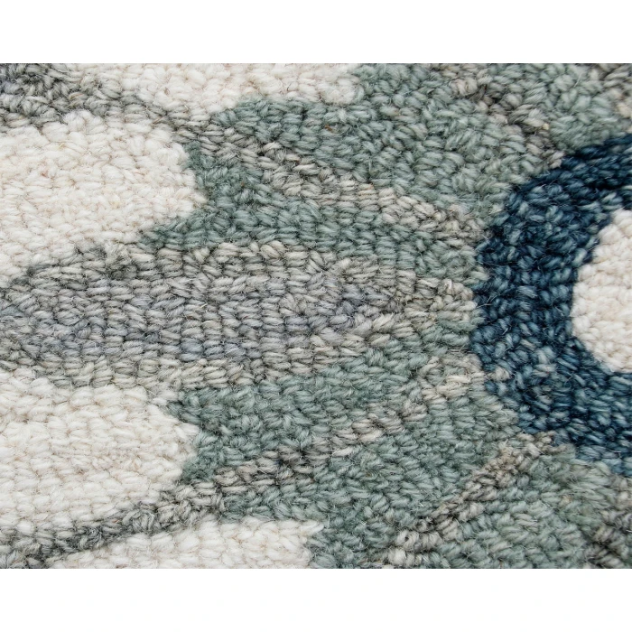 Rugs Town Area Rug 22132 Ivory 7'-3" X 7'-3 Round Rug