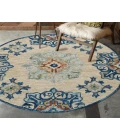 LR Home LR AREA RUG 22133 Beige 3' Round Rug