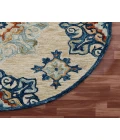 LR Home LR AREA RUG 22133 Beige 3' Round Rug