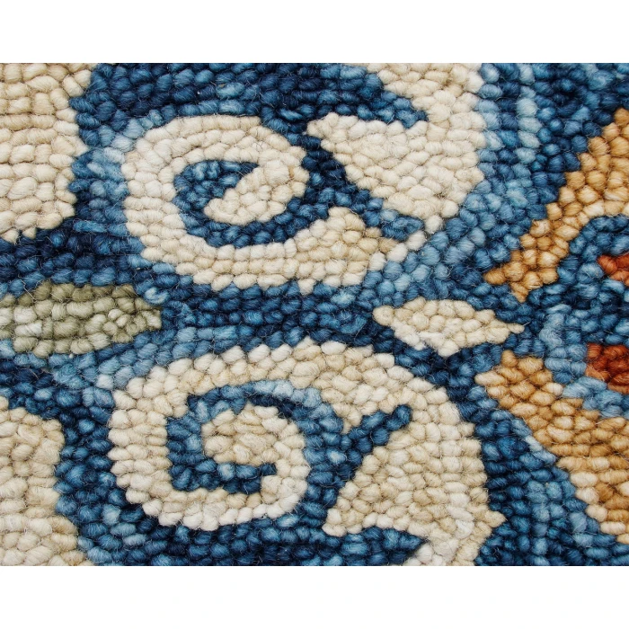 Rugs Town Area Rug 22133 Beige 7'-3" X 7'-3 Round Rug