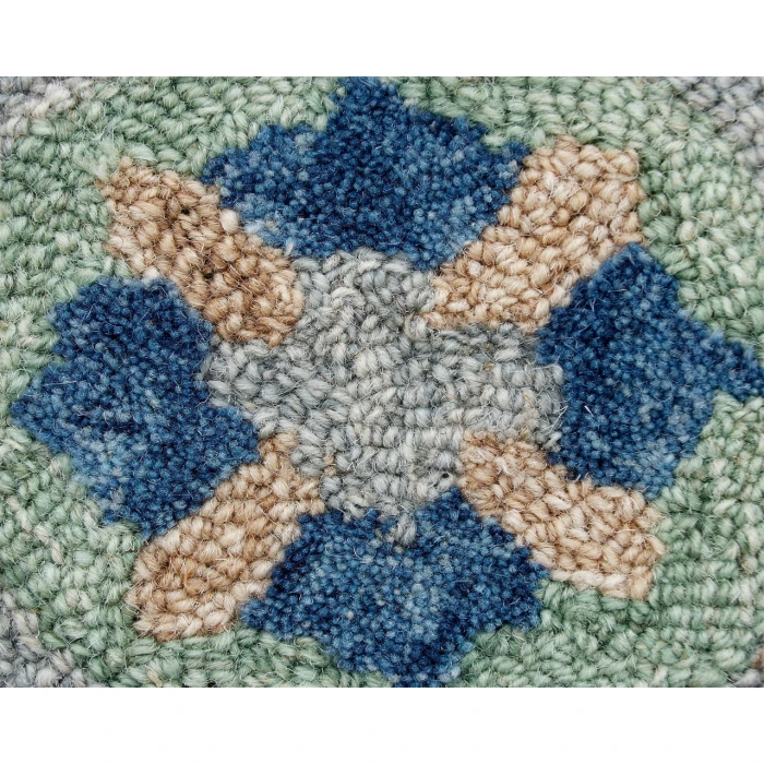 Rugs Town Area Rug 22135 Gray 7'-3" X 7'-3 Round Rug