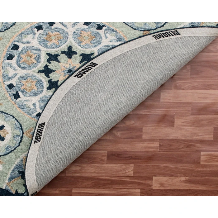 Rugs Town Area Rug 22136 Sage 7'-3" X 7'-3 Round Rug
