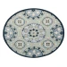 Rachel RUG-AZ Sage/Blue 7 ft. 3 in. Round Area Rug