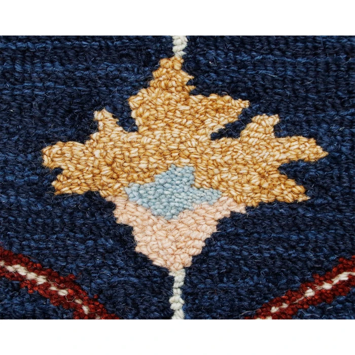 Rugs Town Area Rug 22138 Navy 3' Round Rug