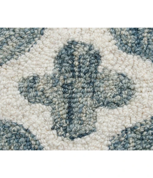 LR Home LR AREA RUG 22141 Indigo 2'-3" X 6'-9 Rect. Rug