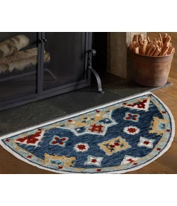 LR Home Lr Area Rug 22146 Blue 2'3