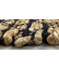 LR Home LR AREA RUG 99641 Jet Black 5'0" X 7'0 Rect. Rug