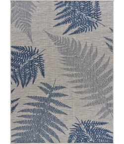 LR Home Sanibel 81648 Navy/ Gray 7'10