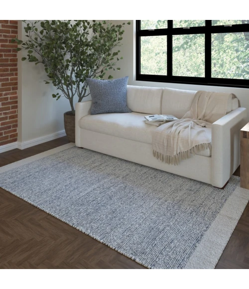 Rugs Town Savanna Blue Adriel 9ft. x 12ft. Rect. Rug