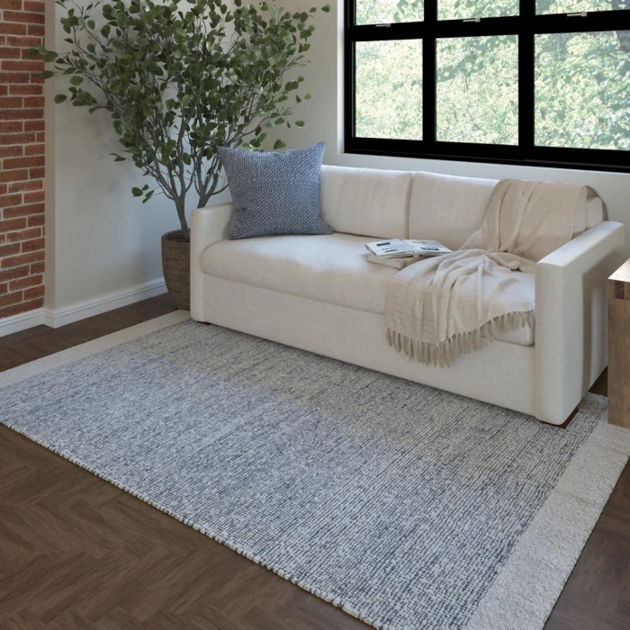 Rugs Town Blue Adriel 2ft. x 3ft. Rect. Rug