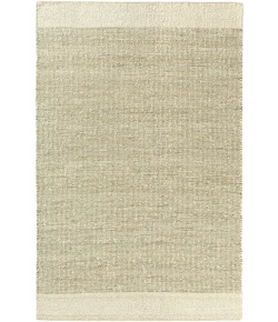 Rugs Town 82668 Green / Ivory 5ft.9in. x 8ft.9in. Rect. Rug