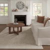 Rugs Town 82669 Natural / Ivory 5ft.9in. x 8ft.9in. Rect. Rug