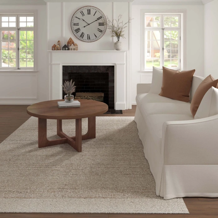Rugs Town Beige Adriel 9ft. x 12ft. Rect. Rug