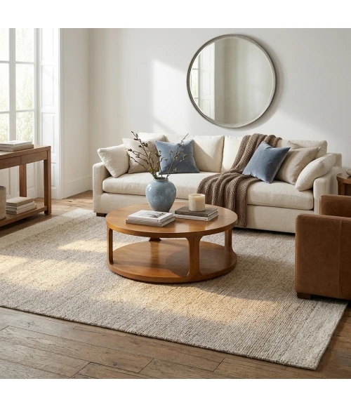 Rugs Town Savanna Beige Adriel 9ft. x 12ft. Rect. Rug