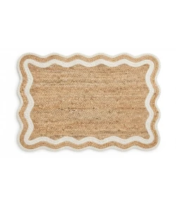 Rugs Town 82724 Natural / Ivory 2ft. x 3ft. Rect. Rug