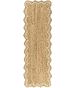 Rugs Town 82724 Natural / Ivory 2ft.6in. x 7ft.9in. Rect. Rug