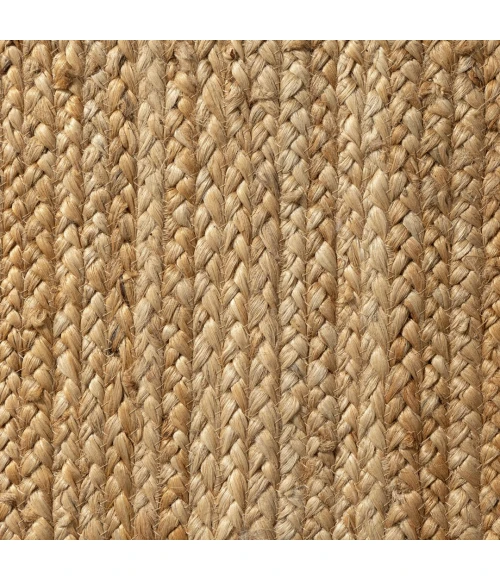 Rugs Town Scallop Jute Tan Anderson 2ft. x 3ft. Rect. Rug