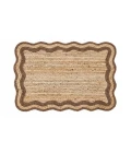 Rugs Town Scallop Jute Tan Anderson 2ft. x 3ft. Rect. Rug