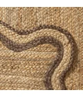 Rugs Town Scallop Jute Tan Anderson 2ft. x 3ft. Rect. Rug