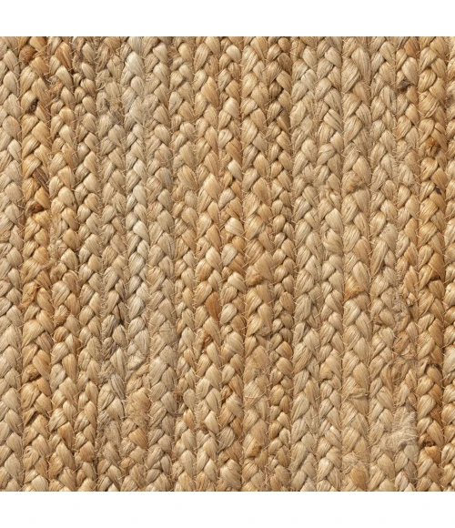 Rugs Town Scallop Jute Tan Anderson 2ft. x 3ft. Rect. Rug