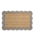 Rugs Town Scallop Jute Tan Anderson 2ft. x 3ft. Rect. Rug