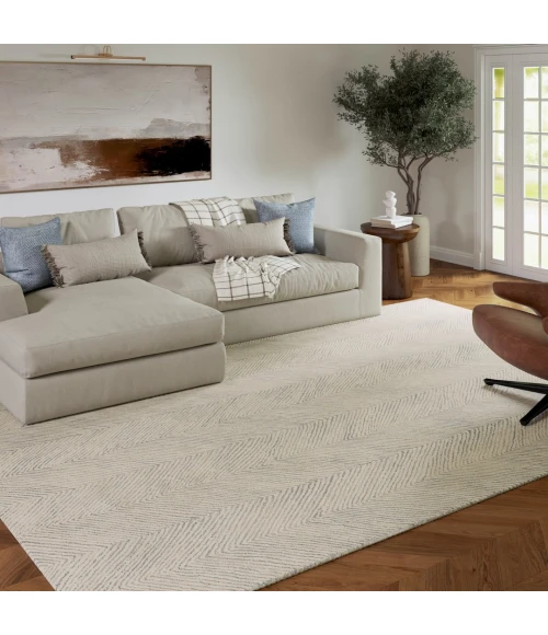 LR Home Scapes Blue Naomi 7ft.9in. x 9ft.9in. Rect. Rug