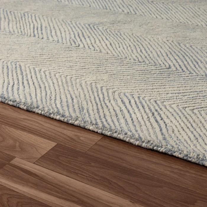 Rugs Town Blue Naomi 7ft.9in. x 9ft.9in. Rect. Rug