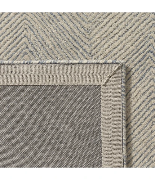 LR Home Scapes Blue Naomi 7ft.9in. x 9ft.9in. Rect. Rug