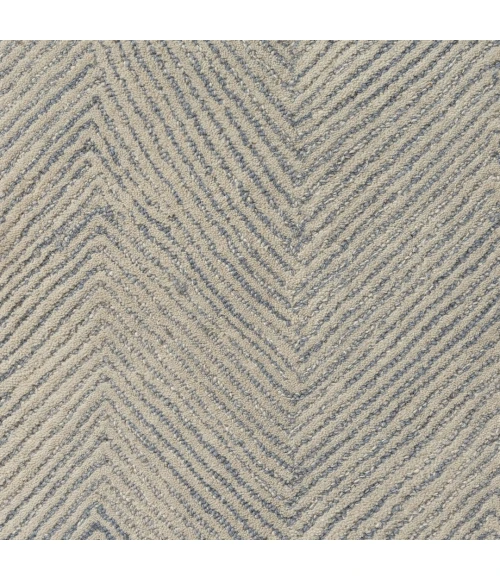 LR Home Scapes Blue Naomi 7ft.9in. x 9ft.9in. Rect. Rug