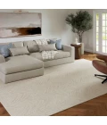 LR Home Scapes Ivory Naomi 7ft.9in. x 9ft.9in. Rect. Rug