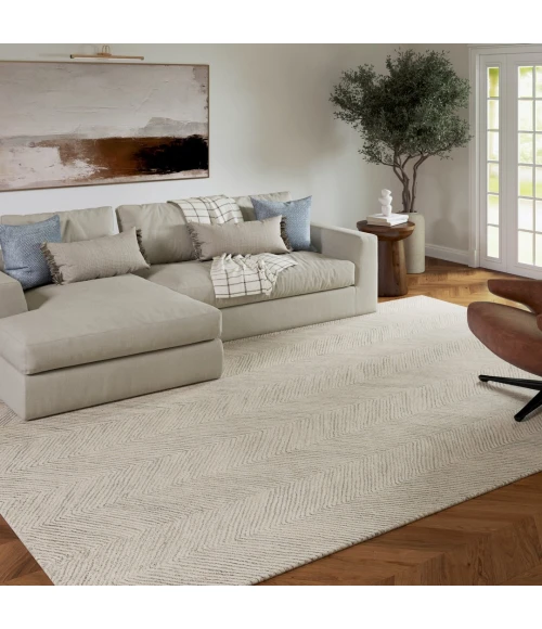 LR Home Scapes Gray Naomi 7ft.9in. x 9ft.9in. Rect. Rug