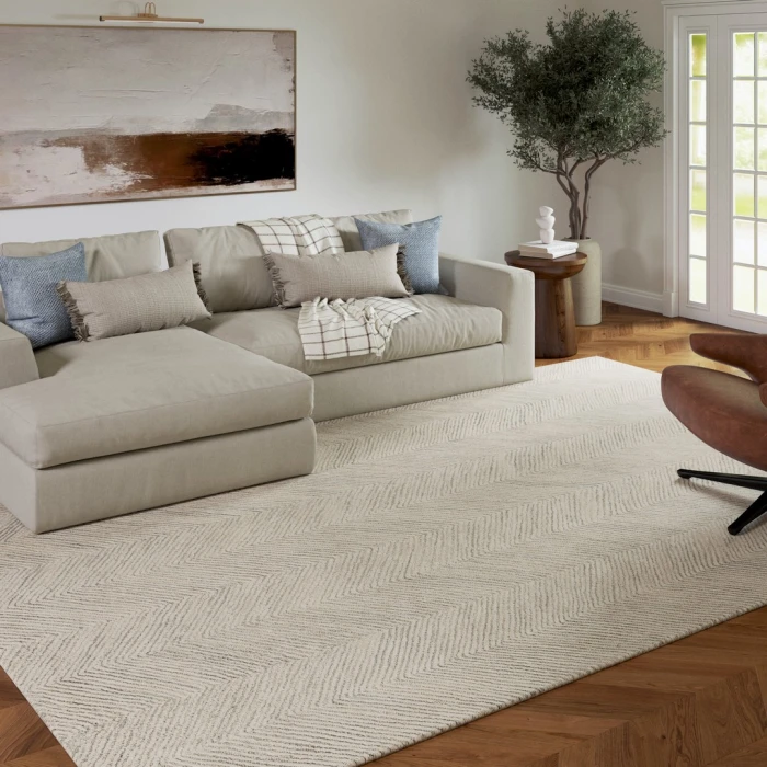 Rugs Town Gray Naomi 10ft. x 14ft. Rect. Rug