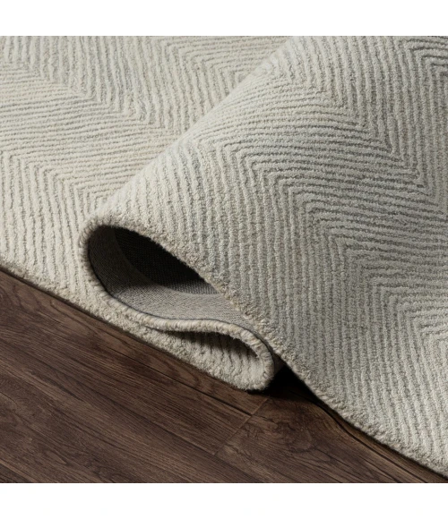 LR Home Scapes Gray Naomi 7ft.9in. x 9ft.9in. Rect. Rug
