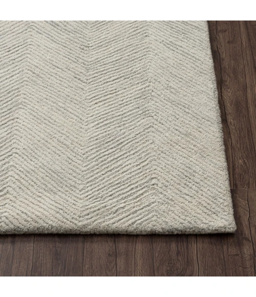 LR Home Scapes Gray Naomi 7ft.9in. x 9ft.9in. Rect. Rug