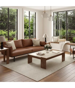 LR Home Scapes Gray Naomi 7ft.9in. x 9ft.9in. Rect. Rug