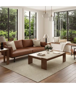 LR Home Scapes Green Naomi 10ft. x 14ft. Rect. Rug