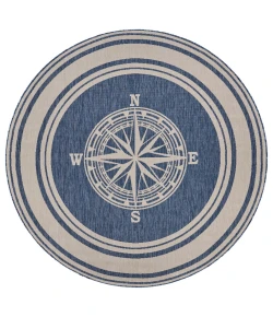 LR Home Seaside 81871 Azure/ White 7'-6