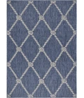 LR Home Seaside Blue SEADE 6ft. x 9ft. Rectangle Rug