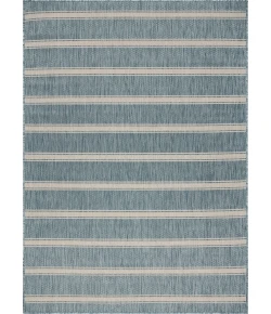 LR Home Seaside Blue SEADE 5ft.3in. x 7ft. Rectangle Rug
