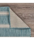 LR Home Seaside Blue SEADE 5ft.3in. x 7ft. Rectangle Rug