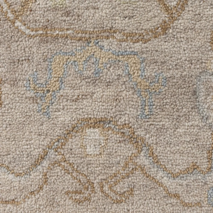 LR Home Senneh Cream Cuero 9ft. x 12ft. Rect. Rug