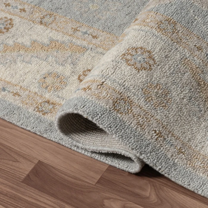 LR Home Senneh Blue William 9ft. x 12ft. Rect. Rug