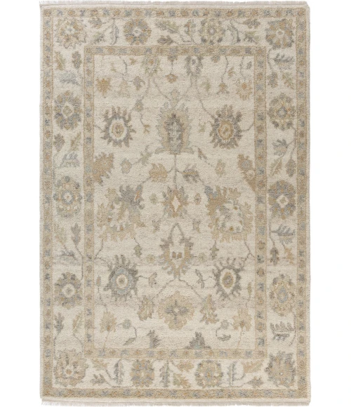 Rugs Town Senneh Ivory Delano 8ft. x 10ft. Rect. Rug