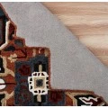 LR Home SHAPES 50924 Rust/ Navy 7' X 7' Octagon Rug